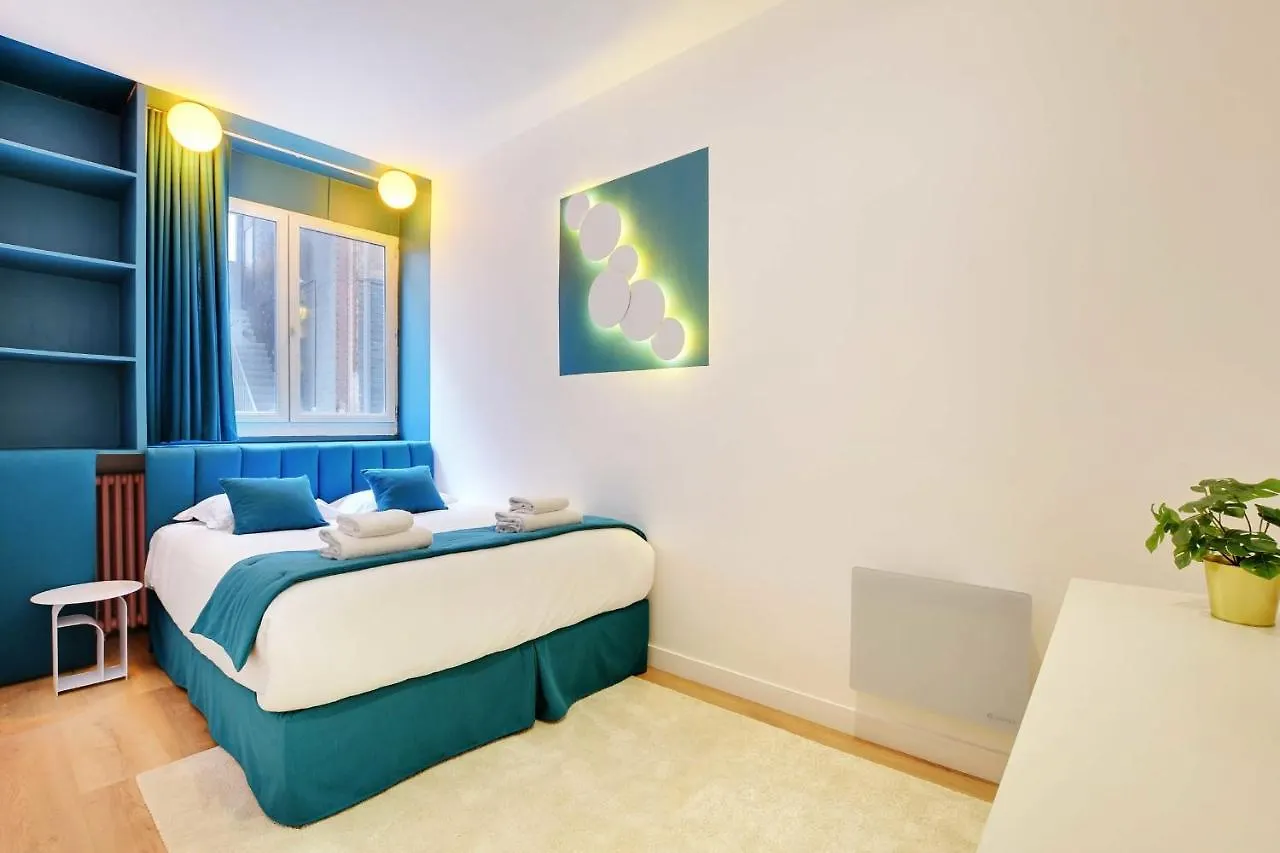 Daire Modern - 1br-6p - Ac - Marais *
