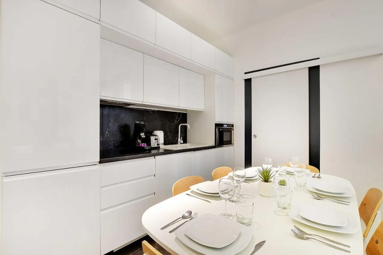 Modern - 1br-6p - Ac - Marais 아파트